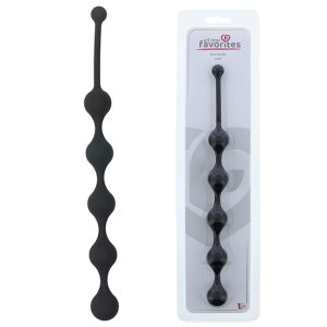 Five Beads Anal Black