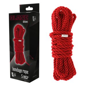 BLAZE Deluxe Bondage Rope 5m Red