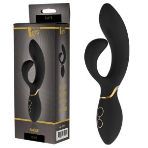 Elite Amelie Rabbit Vibrator Black