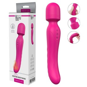 Heating Pink Vibrator Body Wand