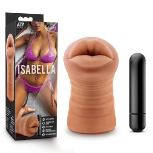 Hot Isabella Mocha Realistic Mouth
