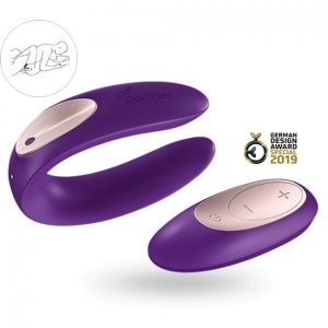 Satisfyer Partner Plus Remote Control Purple