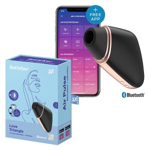 Satisfyer Love Triangle Black Connect App