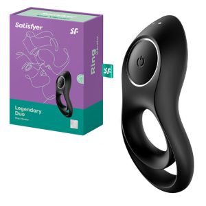 Satisfyer Legendary Duo Ring Vibrator Black