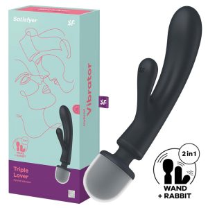Satisfyer Triple Lover Grey