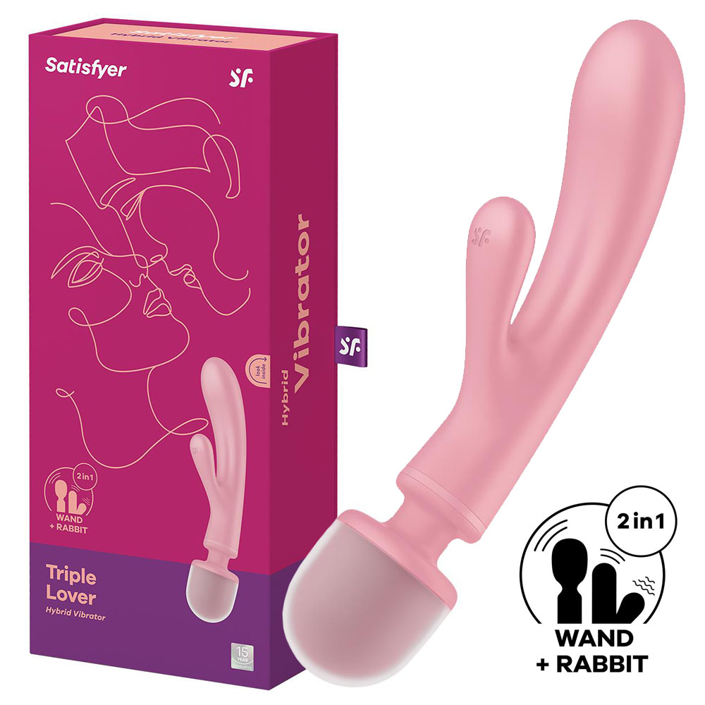 Satisfyer Triple Lover Pink