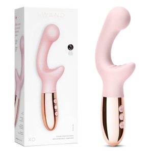 Le Wand XO Double Stimulator Rose Gold