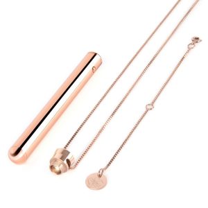 Le Wand Necklace Rechargeable Vibe in Rose Gold